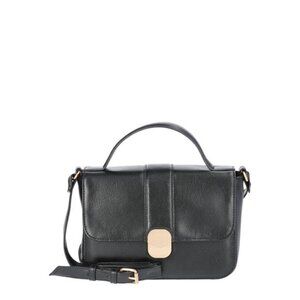 Vida Bright Black Crossbody Bag Women's Purse Handbag Summer Fashion